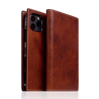 SLG Design iPhone 12/ 12 Pro D7 IWL上蠟復刻真皮側掀皮套
