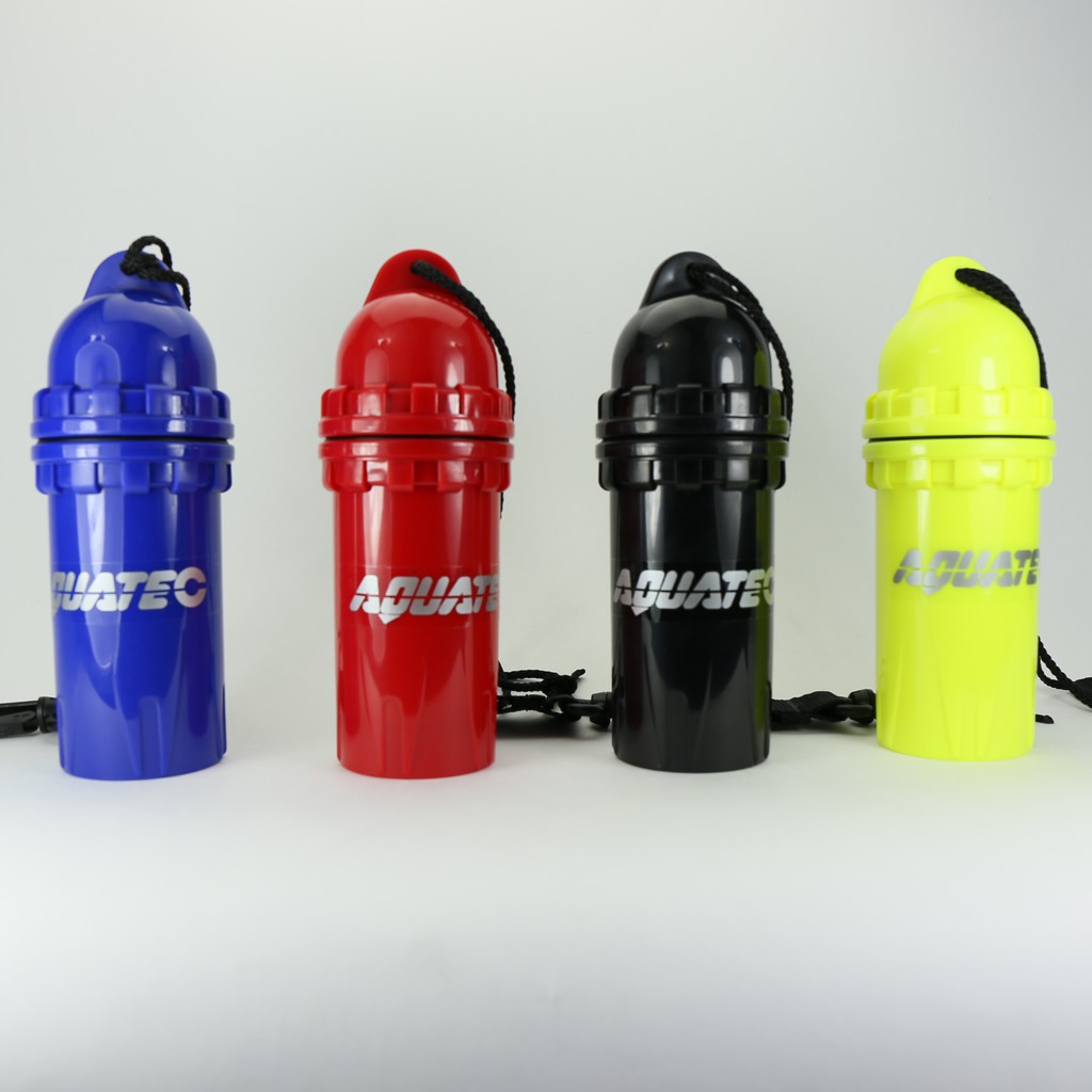 (口罩的好伙伴) AQUATEC 潛水氣瓶造型防水盒 DB-200 (共四色)