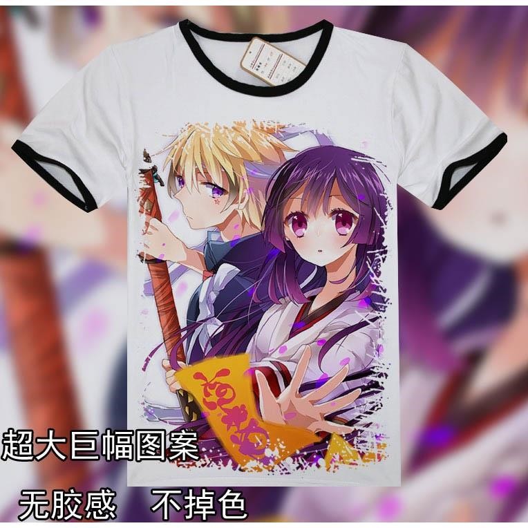 新款東京暗鴉春虎夏目kon 日本動漫服裝透氣舒適短袖t恤服裝夏天 蝦皮購物