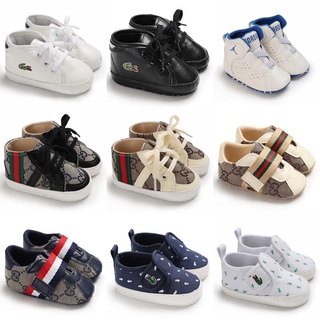 新生嬰兒鞋女孩嬰兒時尚男孩時尚鞋學步鞋防滑運動鞋