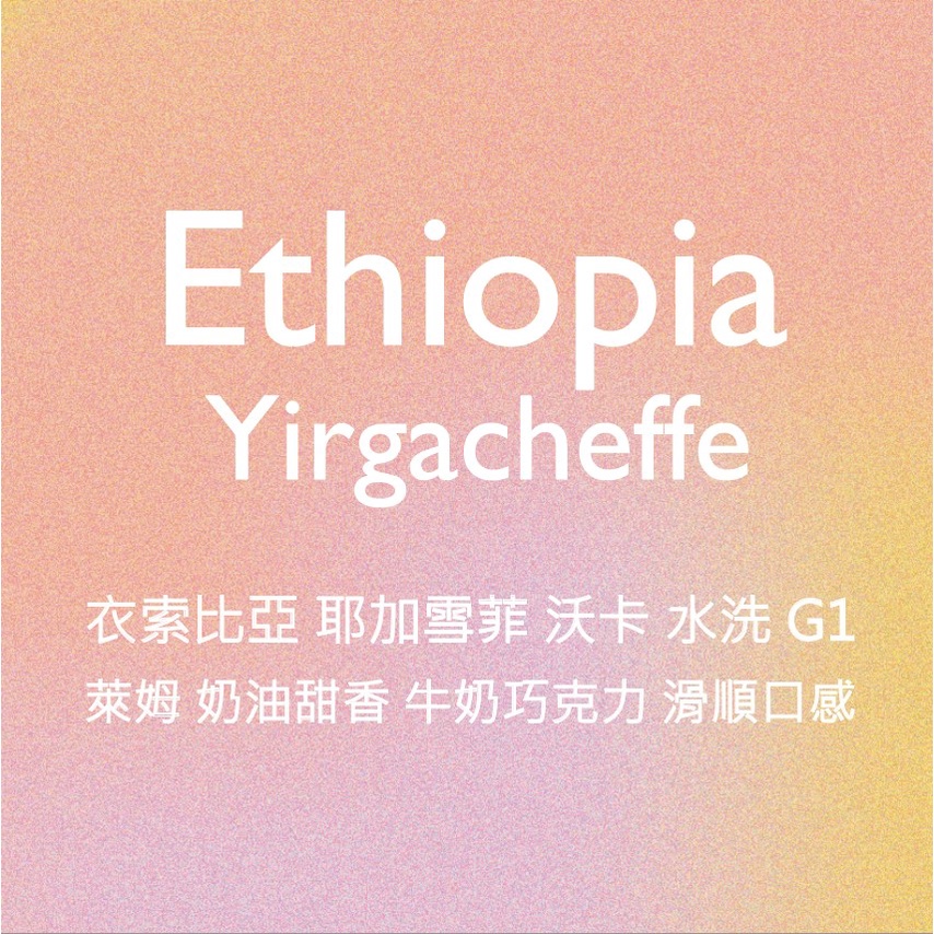 衣索比亞 耶加雪菲 沃卡 水洗 G1 淺焙