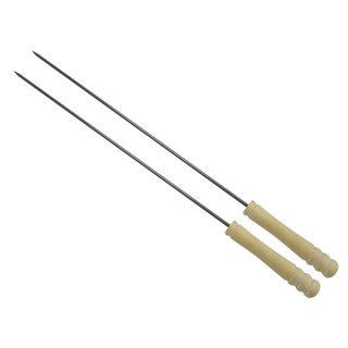 現貨 不鏽鋼烤肉叉 2入組 36cm | BBQ烤肉串 露營燒烤 叉子 烤肉串籤 露營野炊 不鏽鋼叉子 日本進口