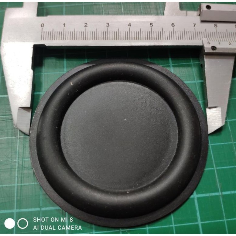 [台中現貨]音箱DIY 低音震膜/被動震膜 增強低音效果 音箱振膜 橡膠材質 中間貼有配重鐵片