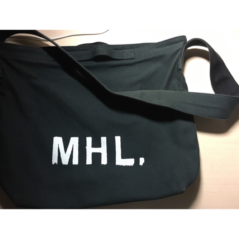 MHL正版 側背 手提包 日本正貨 厚帆布