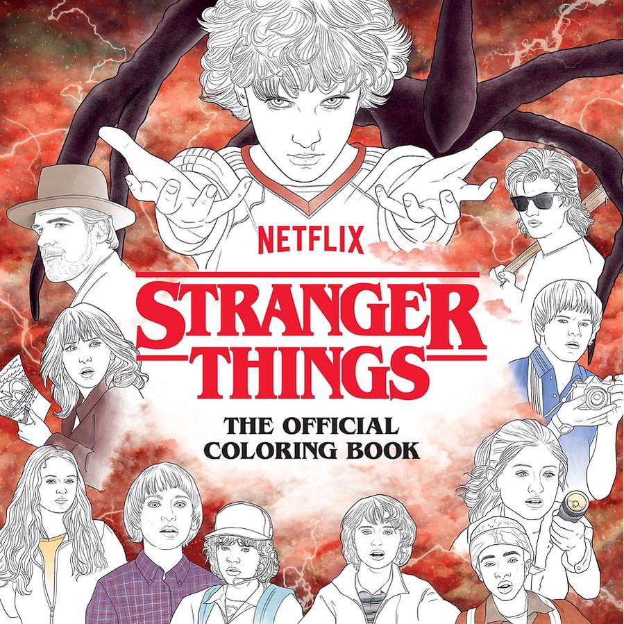 Stranger Things: The Official Coloring Book/怪奇物語官方著色書/Netflix eslite誠品