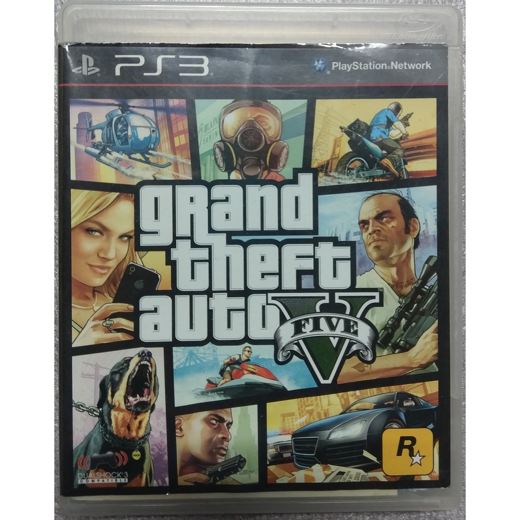 PS3 GTA5 俠盜獵車手5 中文版 日文版 GTA 5 Grand Theft Auto V