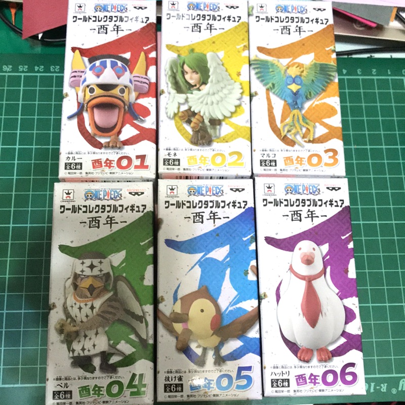 Wcf 航海王雞年酉年大全6款 蝦皮購物