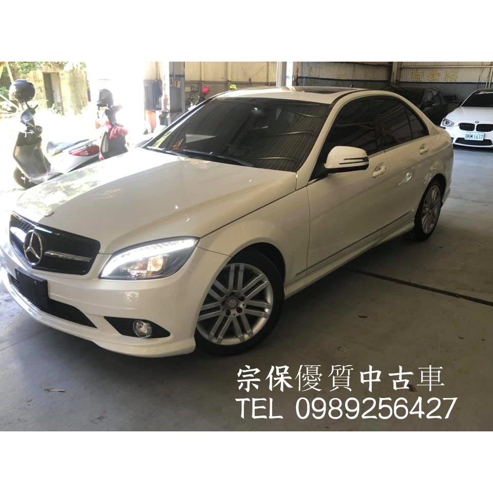 2008 賓士 BENZ C300 AMG 白色