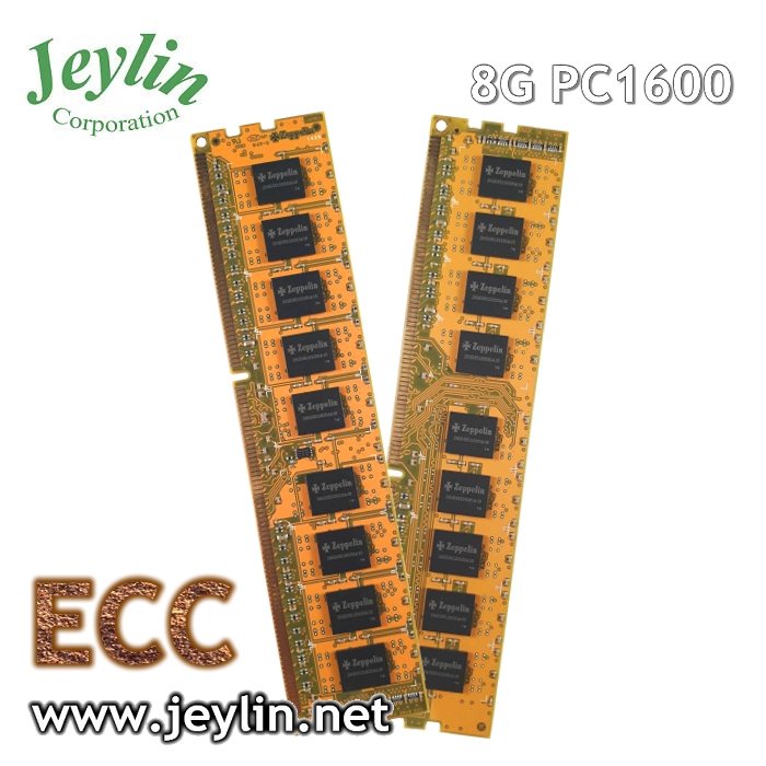 &lt;&lt;現貨&gt;&gt;DDR3 桌上型電腦用記憶體 ECC 全新 Zeppelin 8G DDR3   RAM 含稅 膠盒裝