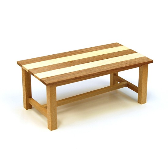 【袖珍屋】組合大長方桌(DIY娃娃屋材料包)(E0702A0020)