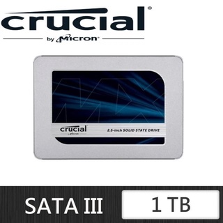 [台灣公司貨] 現貨 最新四代 Micron Crucial MX500 SSD 2.5吋固態硬碟 2T 1T 500G