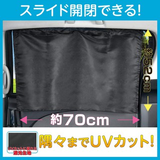 【威力日本汽車精品】SEIWA 吸盤式固定側窗專用遮陽窗簾 Z82