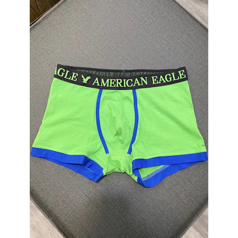 American Eagle 四角貼身 內褲/柔軟/舒適/健身/運動/型男 綠色 超好穿！