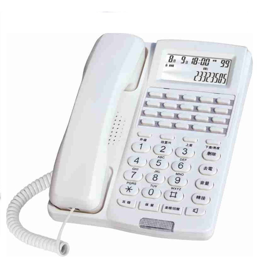 瑞通 RS-8012 來電顯示對講型-商用辦公話機