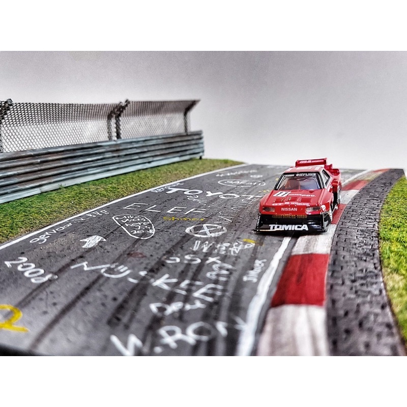 【 手作製作場景】1/64仿德國 Nurburgring 賽車跑道🏎 《需預訂》