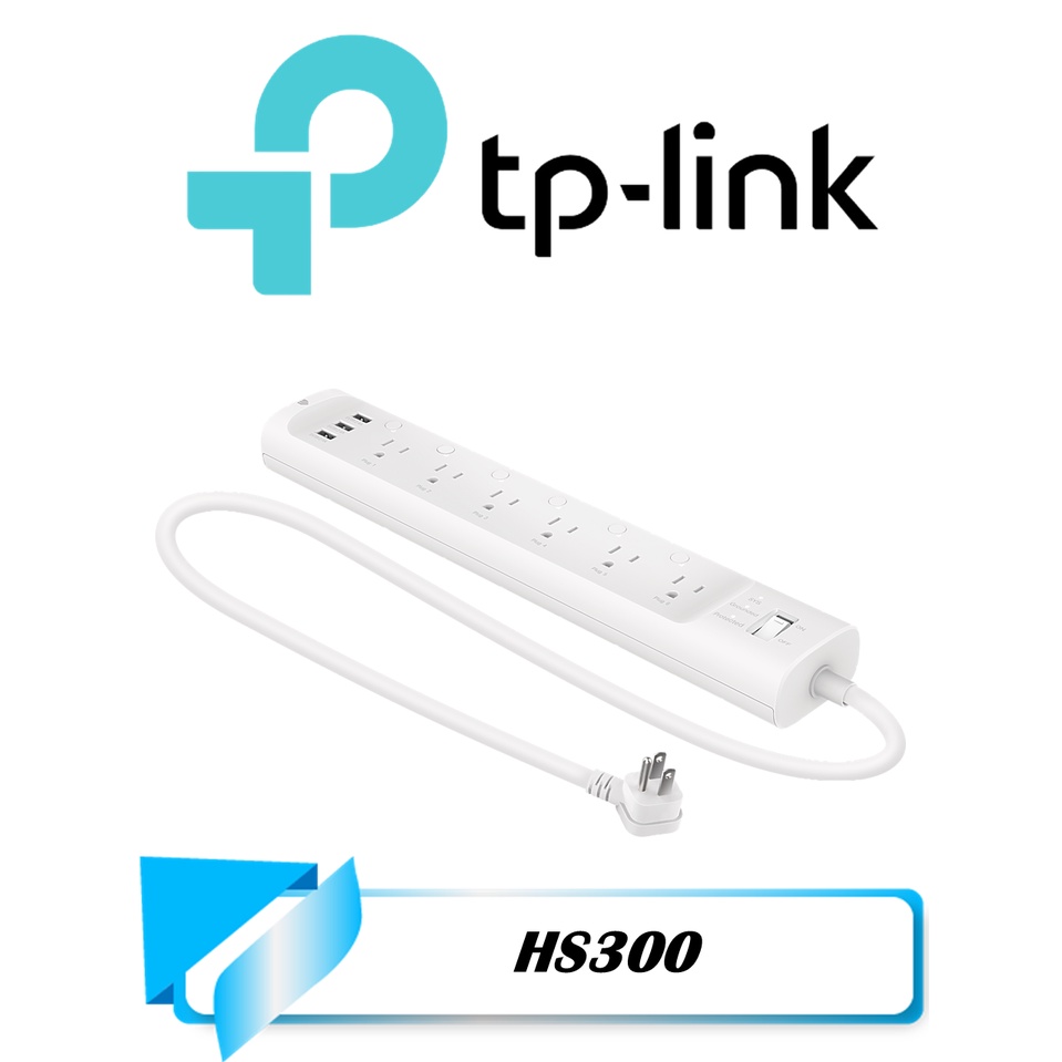 【TN STAR】TP-Link HS300 Kasa 6開關插座3埠USB 智慧型Wi-Fi 無線網路電源延長線