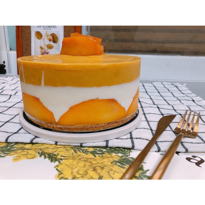 （季節性商品預定前請私訊）維塔手工甜點——芒果生乳酪蛋糕
