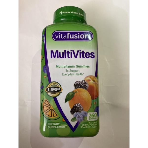 Vitafusion MultiVites 維他命軟糖 260顆量販包