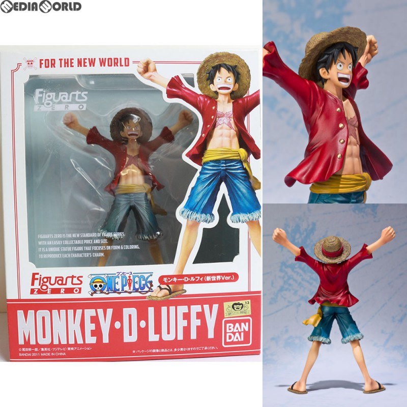 現貨萬代手辦figuarts Zero 海賊王2年后草帽路飛新世界日版 蝦皮購物