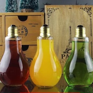 燈泡瓶 燈泡星星瓶 燈泡飲料瓶 燈泡玻璃瓶 幸運星 大小玻璃瓶