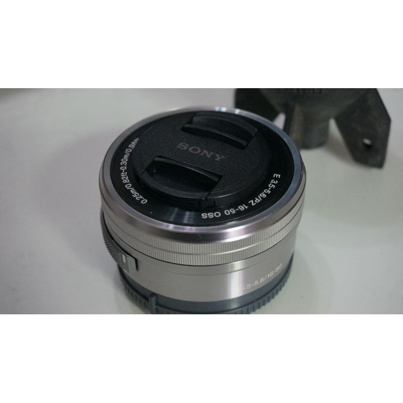 ［免運］［輕鬆賣］［限定yiwins下標］故障Sony nex 5r kit 鏡 16-50mm 銀色 零件 拍攝 道具