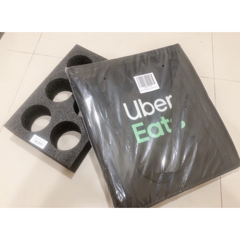 官方提袋 Uber eats 提袋 150趟次獎勵 uber eats 保溫袋 新版提袋 手提袋