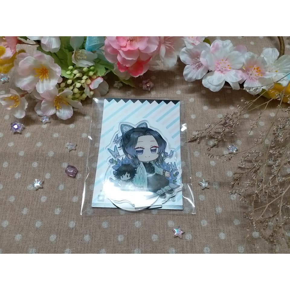 通販 鬼滅之刃 花與娃娃cp系列 8cm 透明壓克力立牌 蝦皮購物