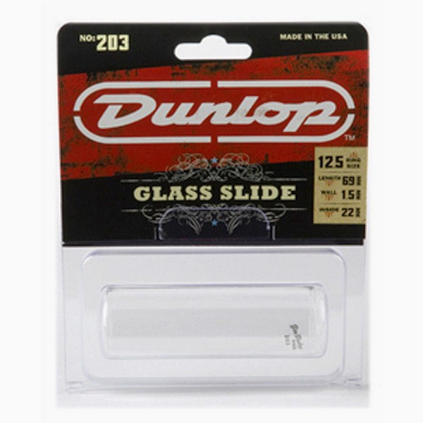 Dunlop 203 Guitar Slide 木吉他/電吉他藍調/鄉村音樂/搖滾樂必備玻璃滑音管 [唐尼樂器]