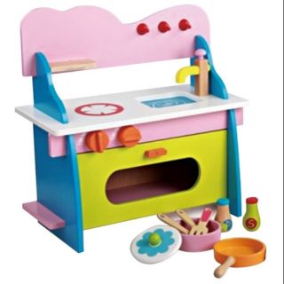 CHING-CHING親親-WOOD TOYS木製玩具組-繽紛廚房(MSN15027)