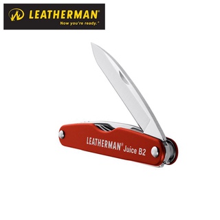 【Leatherman】JUICE B2 口袋工具刀 (橘紅) #832362