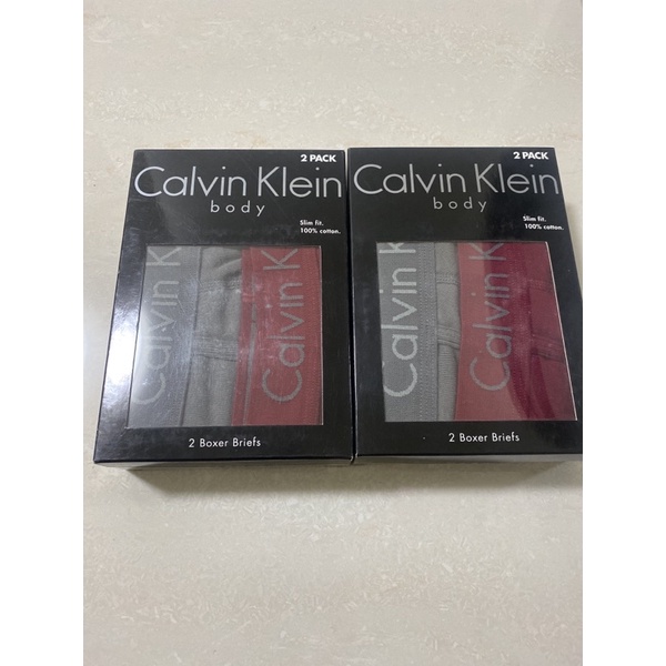 皇家舖子¥ Calvin Klein男純棉內褲2入M