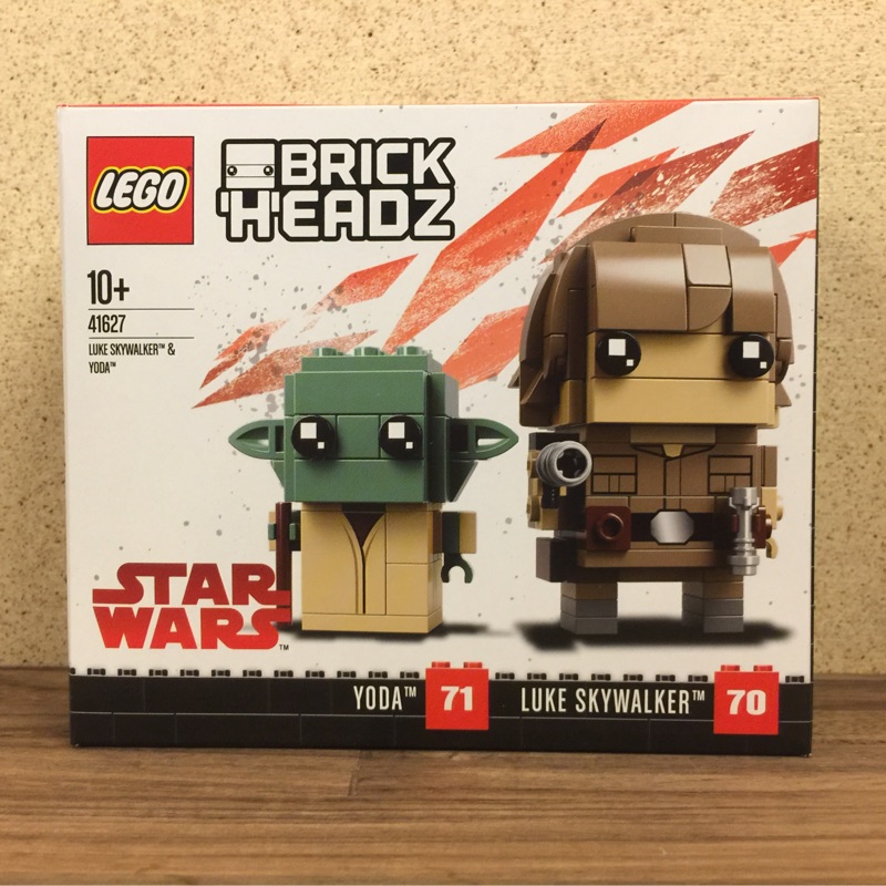 LEGO 41627 Brickheadz Luke Skywalker &amp; Yoda