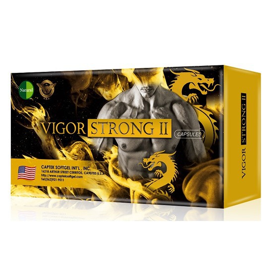 ╭＊早安101 ＊╯美國NATURAL-D VIGOR STRONG II CAPSULES 虎威力鐵支II軟膠囊