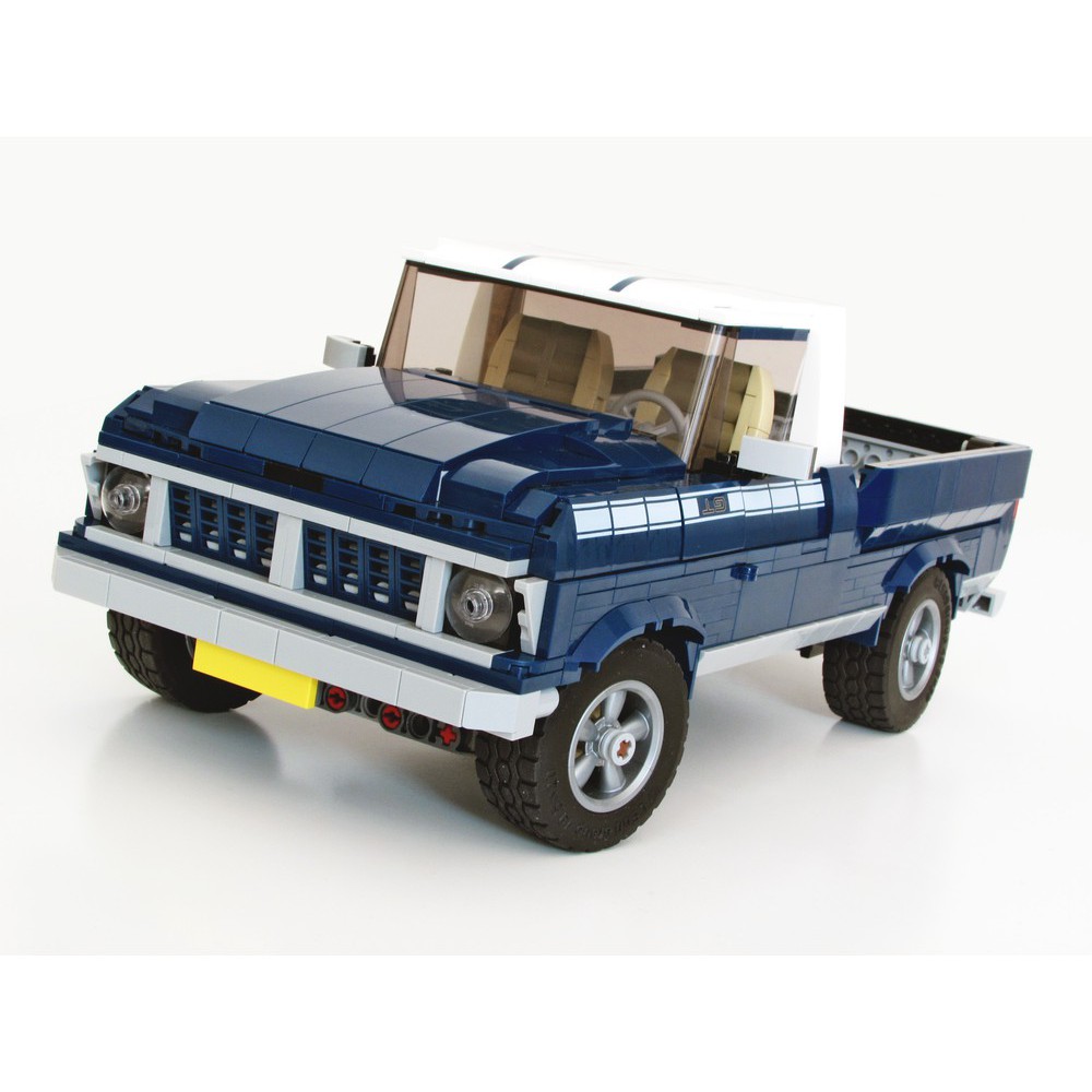 樂高 LEGO 10265 野馬  MOC 皮卡 Pickup Truck 圖紙 説明書 PDF 檔案