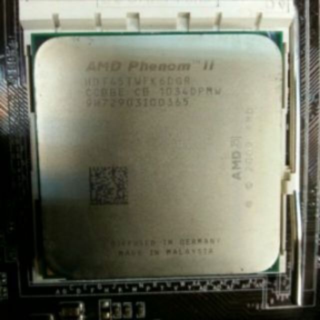 AMD phenom ii x6  1045T 六核心
