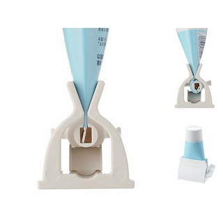 日本【多功能擠膏器】擠牙膏器/染髮擠膏器/軟管擠壓器/立式擠膏器/化妝品/調味料/小資必備