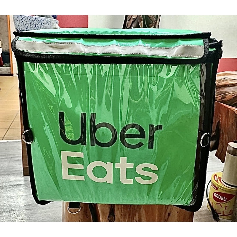 Uber eats綠色保溫箱