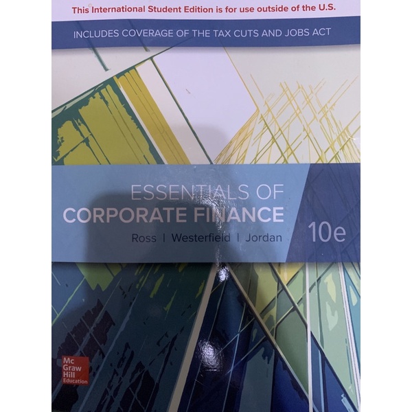 essentials of corporate finance 10e