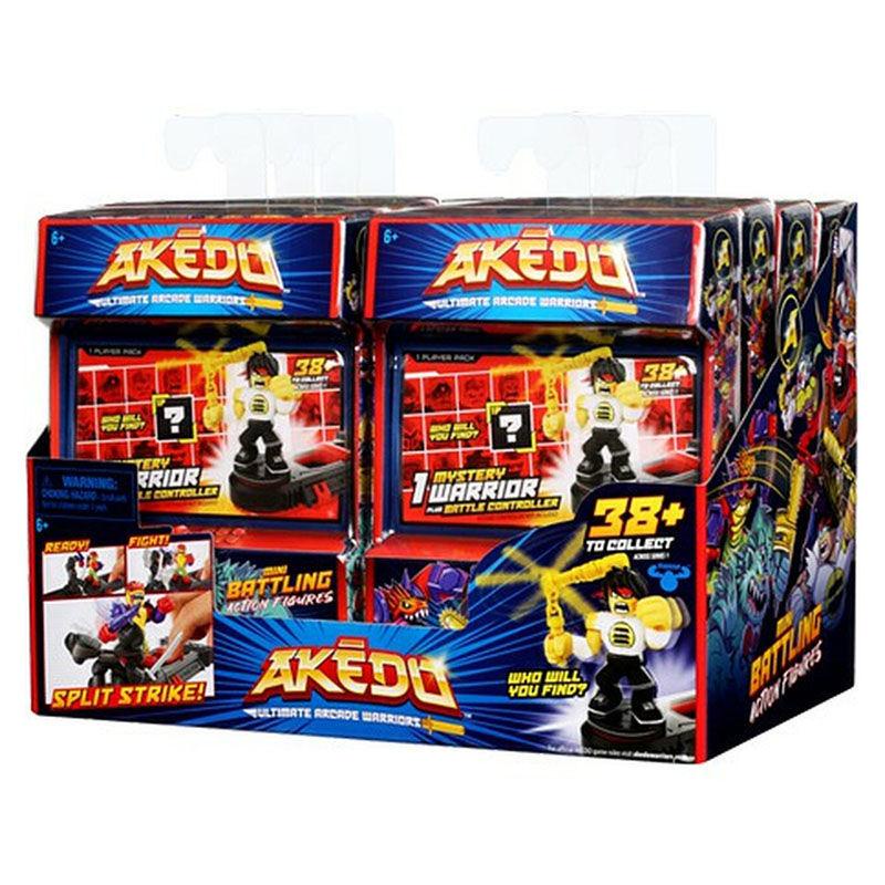 ◘美國正版Akedo街機戰士終極競技場英雄公仔聲光趣味對戰兒童玩具