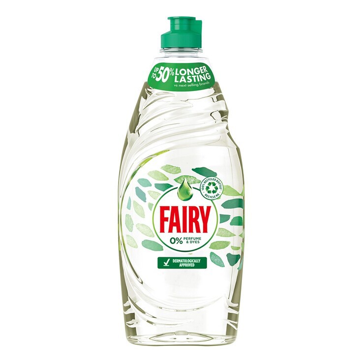 Fairy高效純淨洗潔精Fairy Pure &amp; Clean Hand Dish Washing Liquid625ml