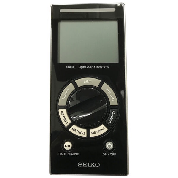 【SEIKO】 SQ200石英式數位節拍器(黑色) 下標請先詢問是否有現貨 免運費