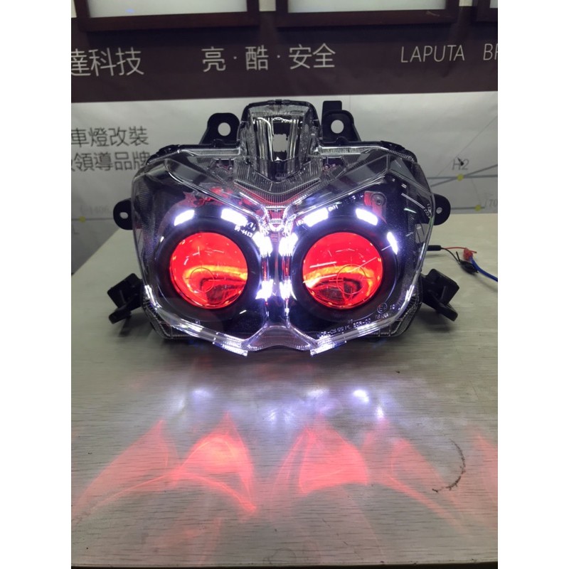 BWSR LED魚眼大燈總成 非HID BWSR魚眼大燈