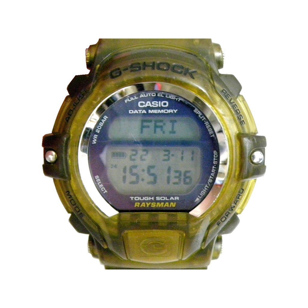 [專業模型] 石英錶 [CASIO DW-9300] 卡西歐G-SHOCK 錶-[藍色面+液晶]計設/時尚/軍錶
