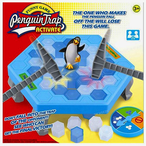 全新益智桌遊企鵝破冰遊戲 企鵝破冰桌遊 兒童益智遊戲 敲冰磚拯救企鵝 敲冰塊遊戲 親子遊戲
