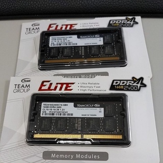 DDR4 2400 16gb 十詮 筆電 記憶體 teamgroup elite
