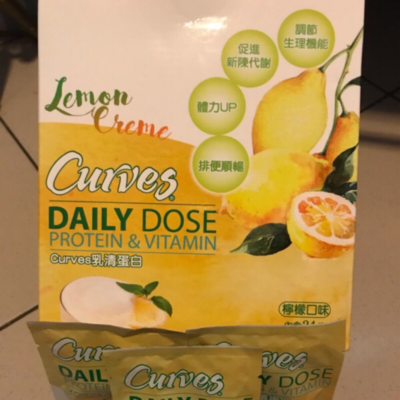 現貨 可爾姿 Curves 乳清蛋白-檸檬🍋口味