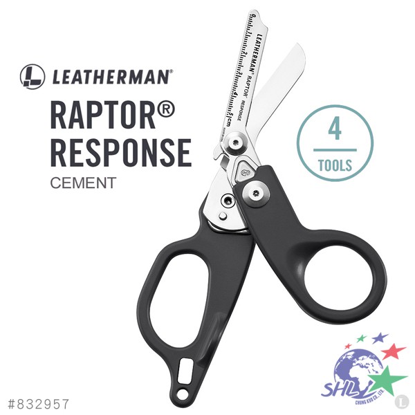 LEATHERMAN RAPTOR® RESPONSE 多功能工具剪 / 水泥灰柄 / 832957【詮國】