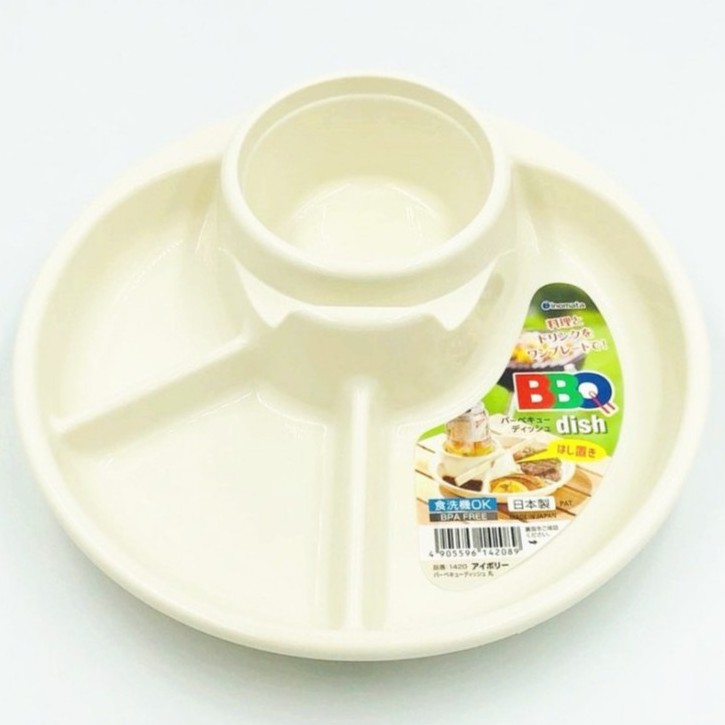 日本製 野餐盤 聚會餐盤 飲料餐盤 4格餐盤 Party餐盤 烤肉盤 分食盤 露營用具 零食盤 便利盤