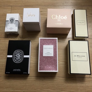 jo malone diptyque coach Chloe 香水 香精 淡香精 紙盒 祖馬龍 蔻馳 蒂普提克 蔻依