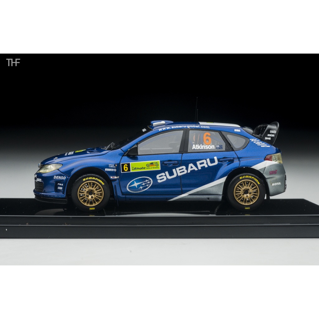 Subaru Impreza WRC 2008 Greece C.Atkinson 1/43 原廠精品